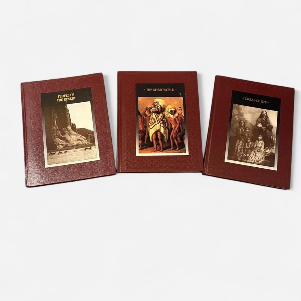 Time Life "The American Indians" 3-book set Native American History &‎ Culture